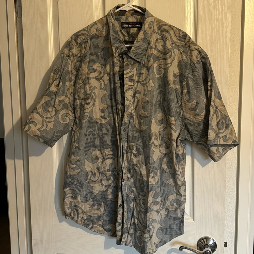 Reyn spooner aloha shirt XXL